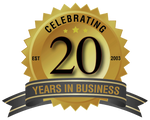Celebrating 20 years in retail - established 2003